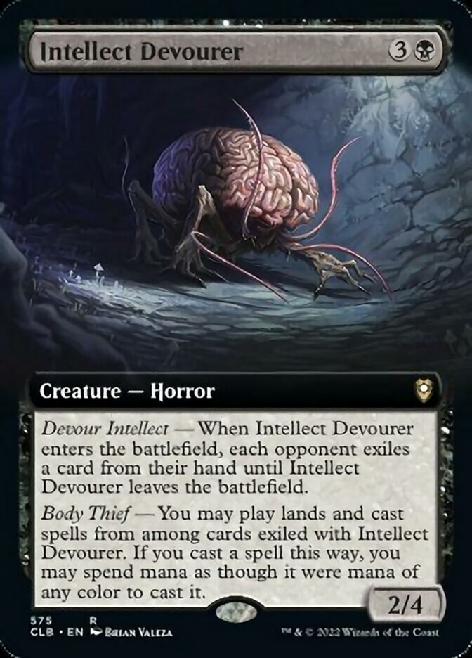 Intellect Devourer (Extended Art) [Commander Legends: Battle for Baldur's Gate] | Dragon's Lair Comics and Fantasy Houston TX