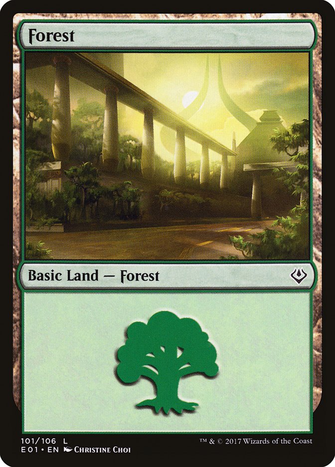 Forest (101) [Archenemy: Nicol Bolas] | Dragon's Lair Comics and Fantasy Houston TX