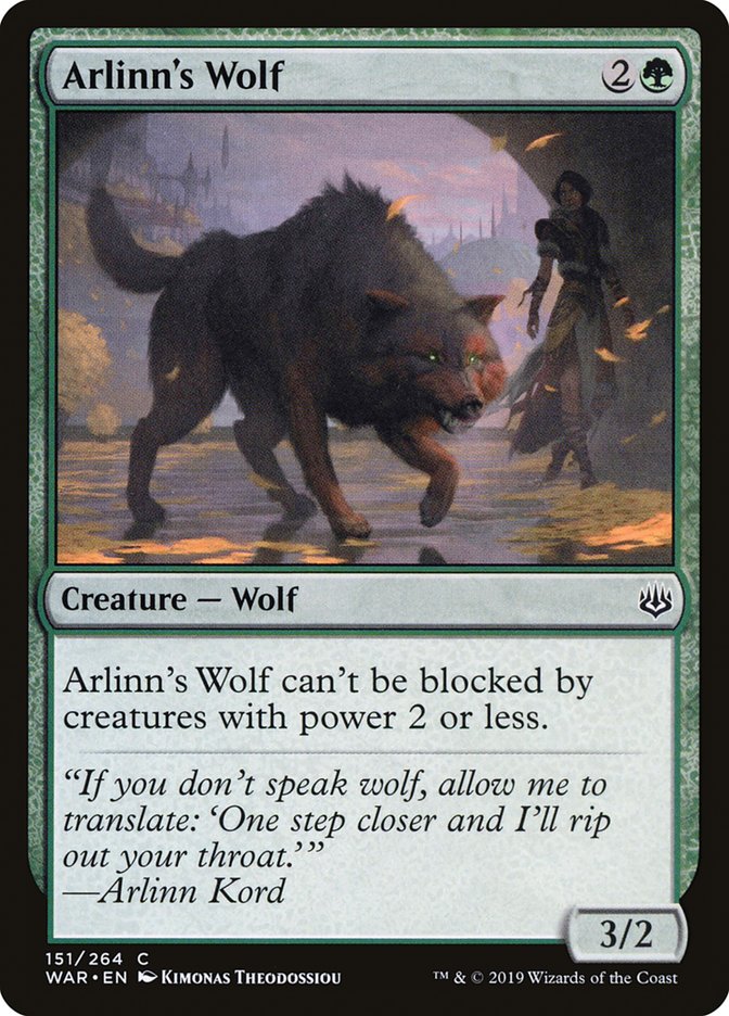 Arlinn's Wolf [War of the Spark] | Dragon's Lair Comics and Fantasy Houston TX