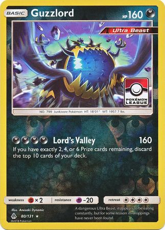 Guzzlord (80/131) (League Promo) [Sun & Moon: Forbidden Light] | Dragon's Lair Comics and Fantasy Houston TX