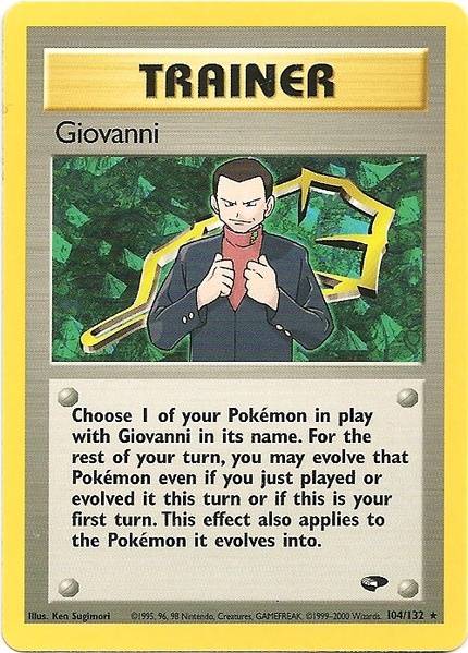 Giovanni (104/132) [Gym Challenge Unlimited] | Dragon's Lair Comics and Fantasy Houston TX