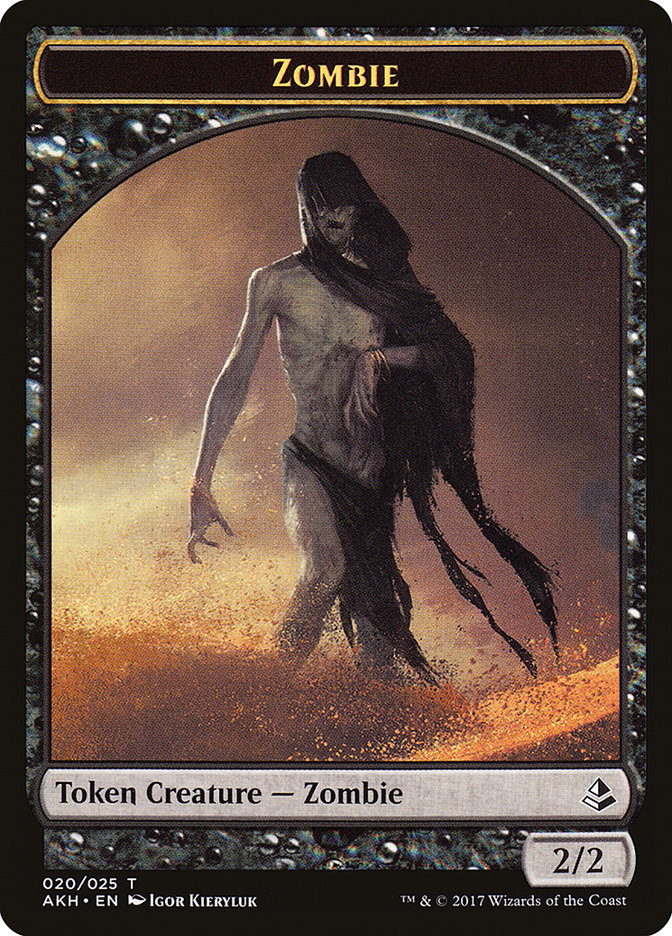 Insect // Zombie Double-Sided Token [Hour of Devastation Tokens] | Dragon's Lair Comics and Fantasy Houston TX