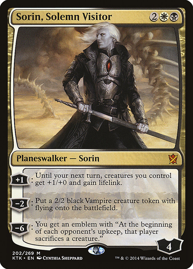 Sorin, Solemn Visitor [Khans of Tarkir] | Dragon's Lair Comics and Fantasy Houston TX