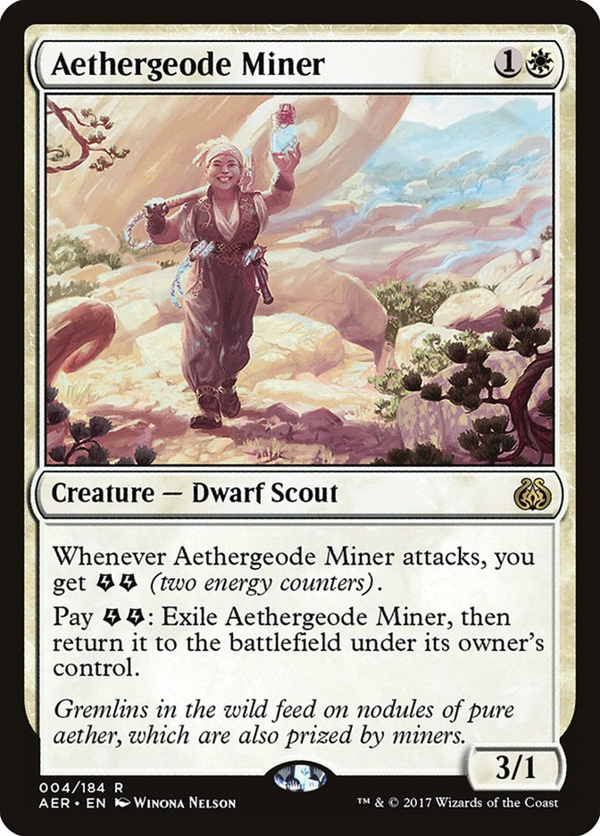 Aethergeode Miner [Aether Revolt] | Dragon's Lair Comics and Fantasy Houston TX