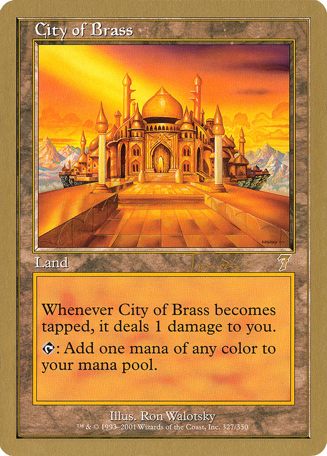 City of Brass (Jan Tomcani) [World Championship Decks 2001] | Dragon's Lair Comics and Fantasy Houston TX