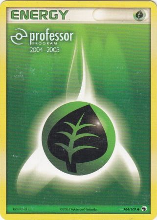 Grass Energy (104/109) (2004 2005) [Professor Program Promos] | Dragon's Lair Comics and Fantasy Houston TX