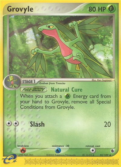 Grovyle (32/109) [EX: Ruby & Sapphire] | Dragon's Lair Comics and Fantasy Houston TX