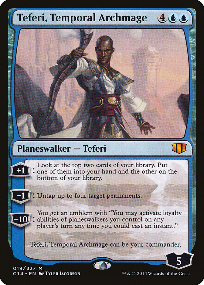 Teferi, Temporal Archmage [Commander 2014] | Dragon's Lair Comics and Fantasy Houston TX