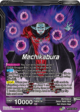 Mechikabura // Dark King Mechikabura, Restored to the Throne (Uncommon) (BT13-122) [Supreme Rivalry] | Dragon's Lair Comics and Fantasy Houston TX