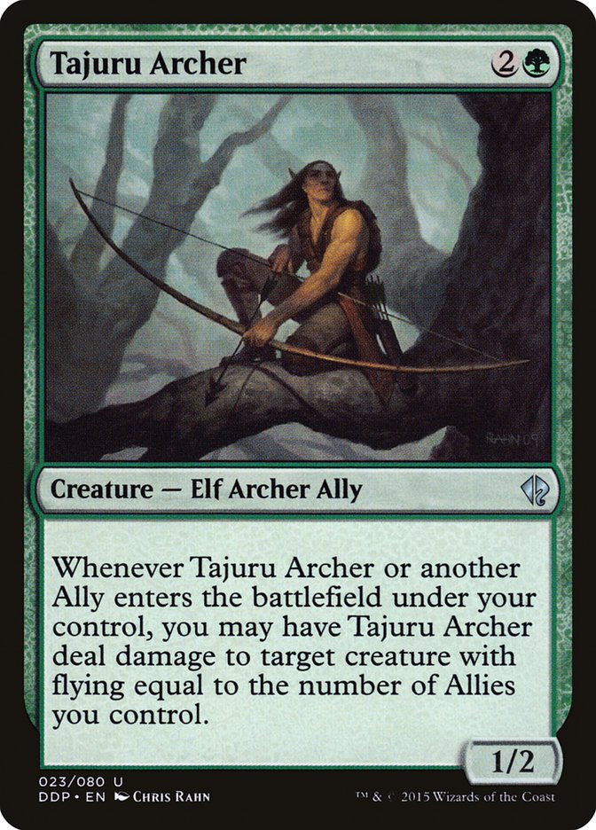 Tajuru Archer [Duel Decks: Zendikar vs. Eldrazi] | Dragon's Lair Comics and Fantasy Houston TX