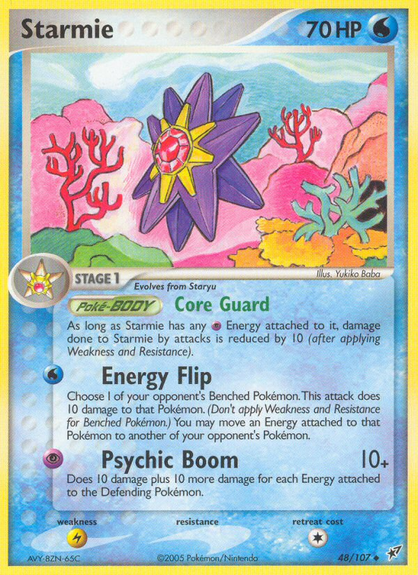 Starmie (48/107) [EX: Deoxys] | Dragon's Lair Comics and Fantasy Houston TX