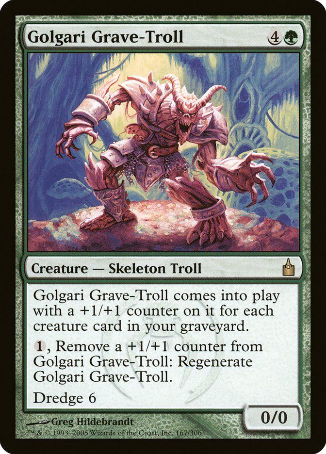 Golgari Grave-Troll [Ravnica: City of Guilds] | Dragon's Lair Comics and Fantasy Houston TX