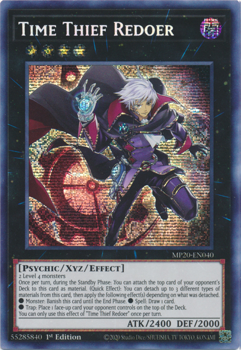 Time Thief Redoer [MP20-EN040] Prismatic Secret Rare | Dragon's Lair Comics and Fantasy Houston TX