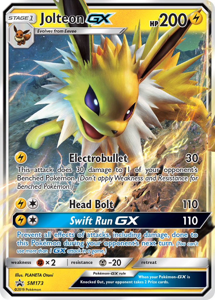 Jolteon GX (SM173) [Sun & Moon: Black Star Promos] | Dragon's Lair Comics and Fantasy Houston TX