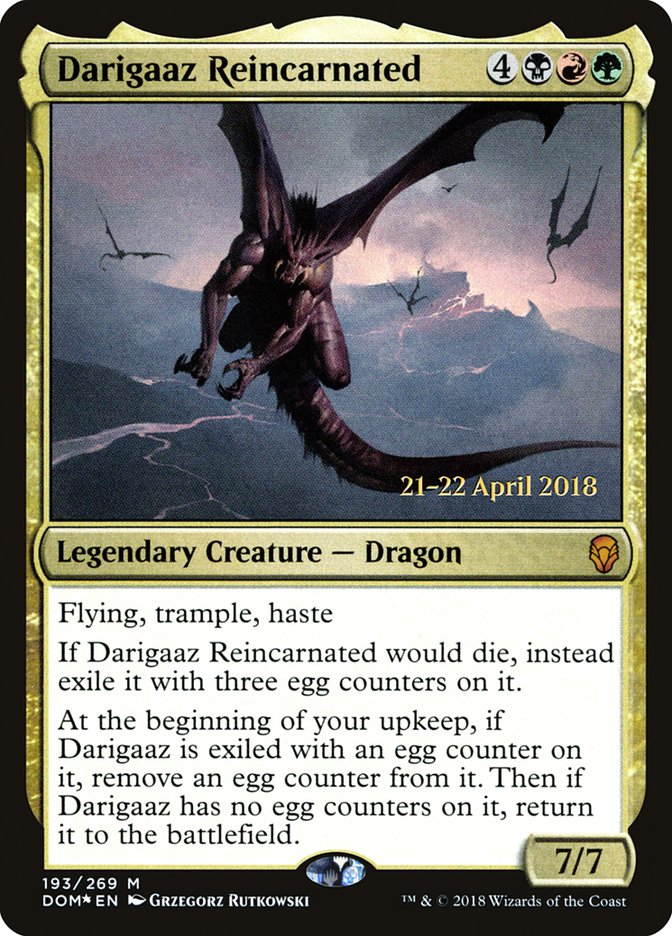 Darigaaz Reincarnated [Dominaria Prerelease Promos] | Dragon's Lair Comics and Fantasy Houston TX