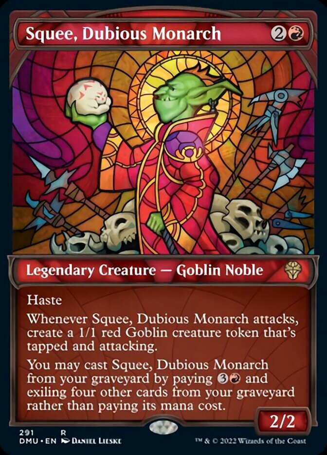 Squee, Dubious Monarch (Showcase) [Dominaria United] | Dragon's Lair Comics and Fantasy Houston TX