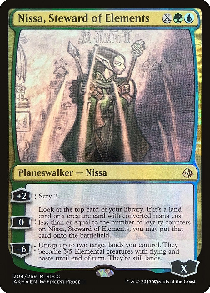 Nissa, Steward of Elements [San Diego Comic-Con 2017] | Dragon's Lair Comics and Fantasy Houston TX