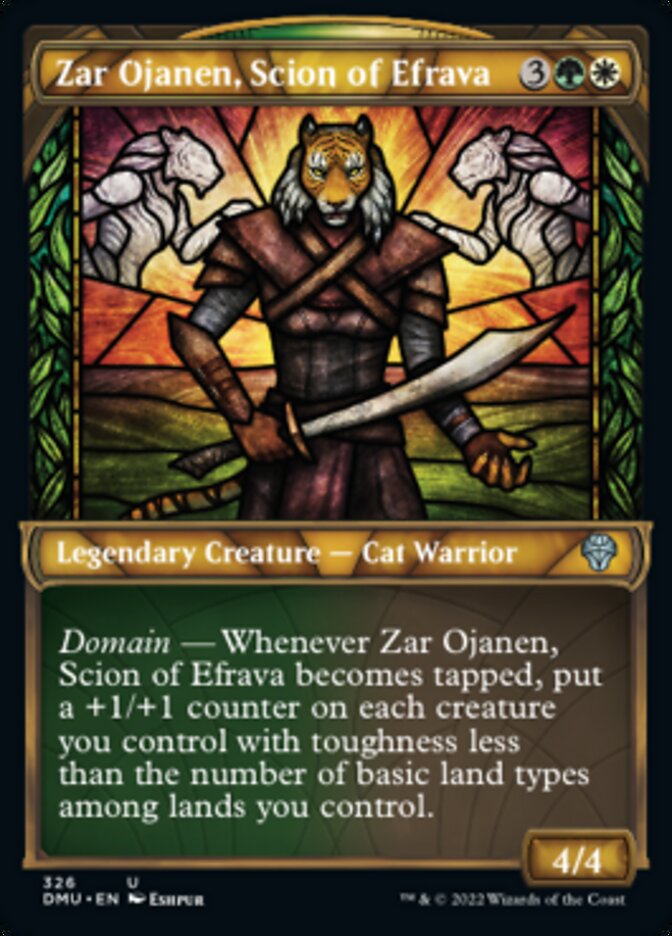 Zar Ojanen, Scion of Efrava (Showcase) [Dominaria United] | Dragon's Lair Comics and Fantasy Houston TX