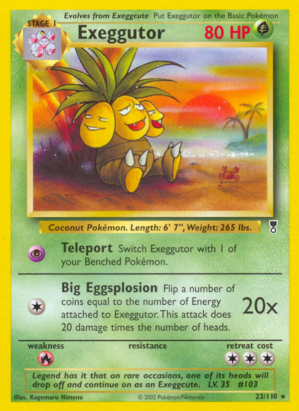 Exeggutor (23/110) [Legendary Collection] | Dragon's Lair Comics and Fantasy Houston TX