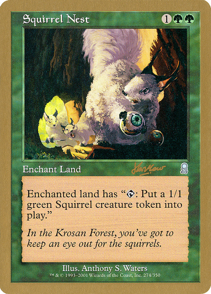 Squirrel Nest (Sim Han How) [World Championship Decks 2002] | Dragon's Lair Comics and Fantasy Houston TX