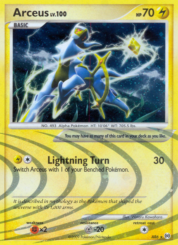 Arceus (AR6) [Platinum: Arceus] | Dragon's Lair Comics and Fantasy Houston TX