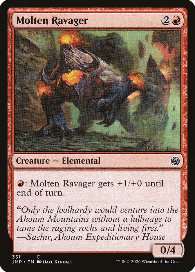 Molten Ravager [Jumpstart] | Dragon's Lair Comics and Fantasy Houston TX