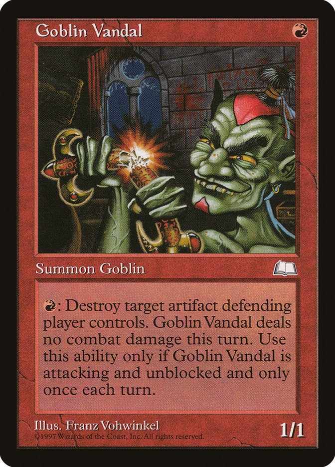 Goblin Vandal [Weatherlight] | Dragon's Lair Comics and Fantasy Houston TX