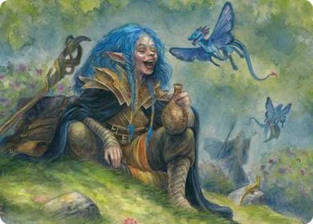 Feywild Trickster Art Card [Dungeons & Dragons: Adventures in the Forgotten Realms Art Series] | Dragon's Lair Comics and Fantasy Houston TX