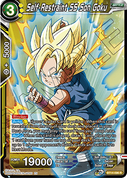 Self-Restraint SS Son Goku (BT14-096) [Cross Spirits] | Dragon's Lair Comics and Fantasy Houston TX