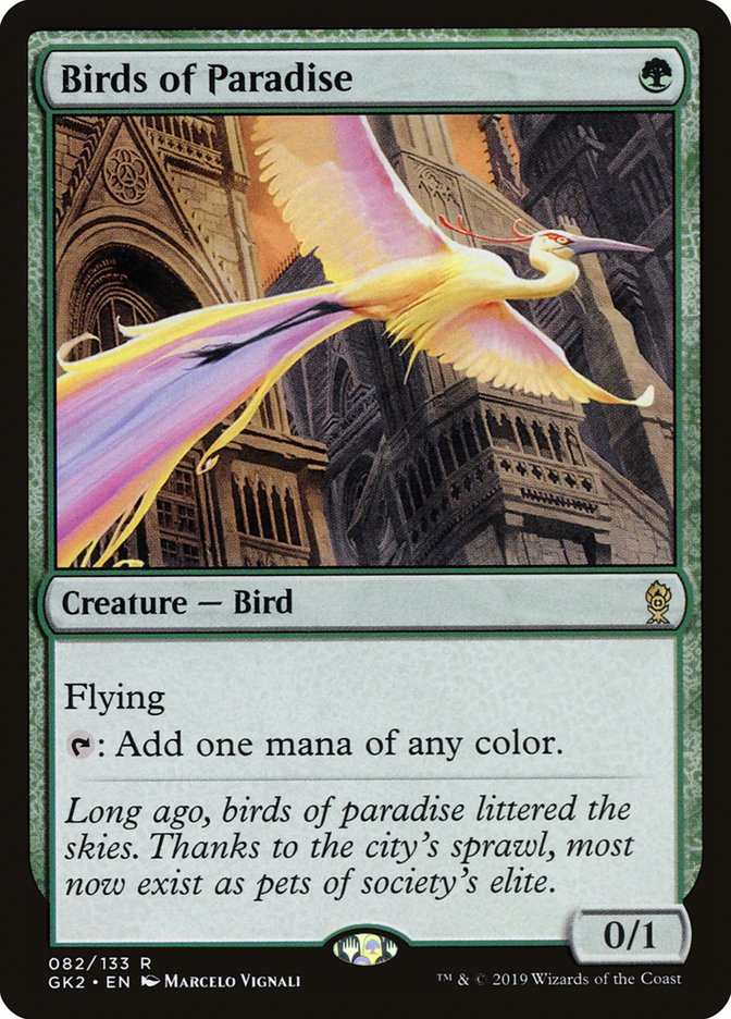 Birds of Paradise [Ravnica Allegiance Guild Kit] | Dragon's Lair Comics and Fantasy Houston TX