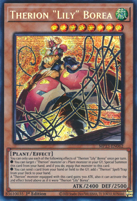 Therion "Lily" Borea [MP23-EN062] Prismatic Secret Rare | Dragon's Lair Comics and Fantasy Houston TX