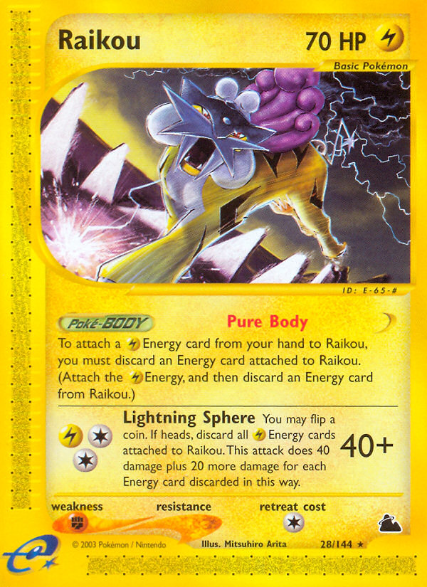 Raikou (28/144) [Skyridge] | Dragon's Lair Comics and Fantasy Houston TX