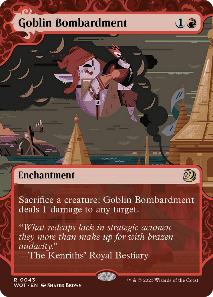 Goblin Bombardment [Wilds of Eldraine: Enchanting Tales] | Dragon's Lair Comics and Fantasy Houston TX