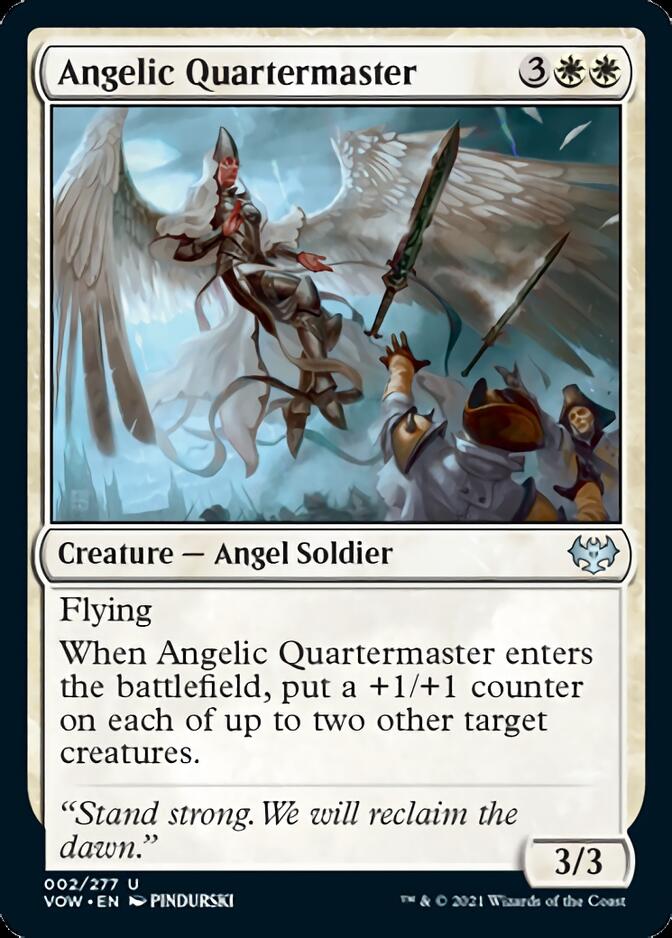 Angelic Quartermaster [Innistrad: Crimson Vow] | Dragon's Lair Comics and Fantasy Houston TX