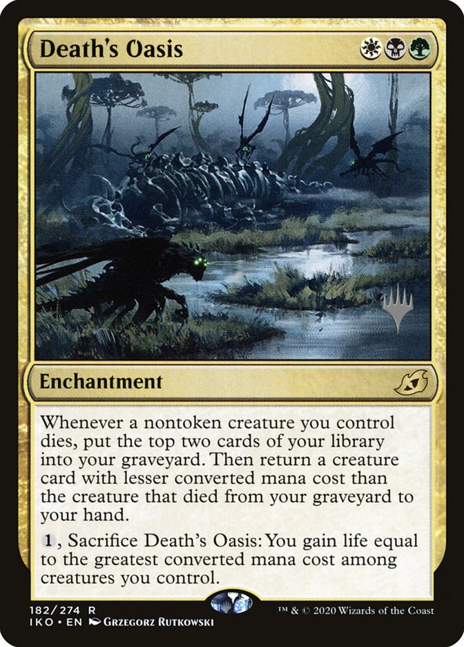 Death's Oasis (Promo Pack) [Ikoria: Lair of Behemoths Promos] | Dragon's Lair Comics and Fantasy Houston TX