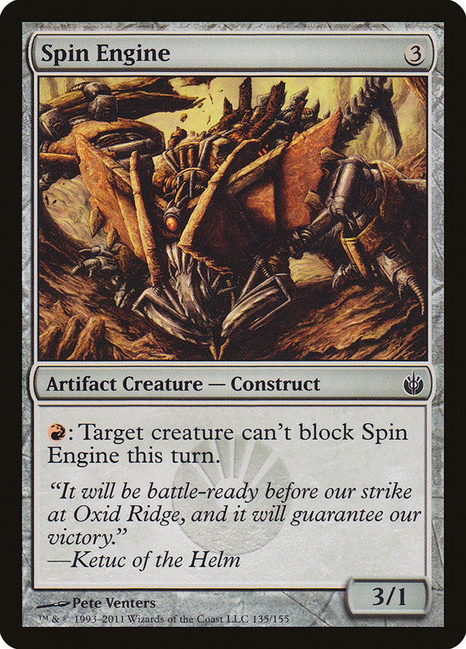 Spin Engine [Mirrodin Besieged] | Dragon's Lair Comics and Fantasy Houston TX