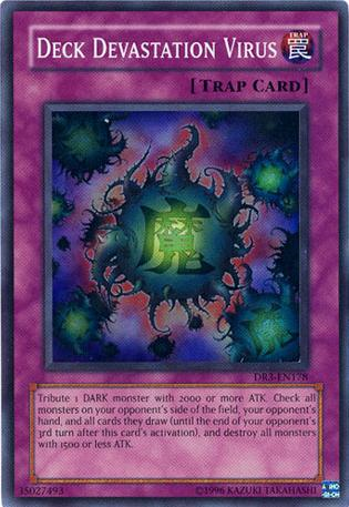 Deck Devastation Virus [DR3-EN178] Super Rare | Dragon's Lair Comics and Fantasy Houston TX