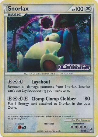 Snorlax (33/95) (Prerelease Promo) [Nintendo: Black Star Promos] | Dragon's Lair Comics and Fantasy Houston TX