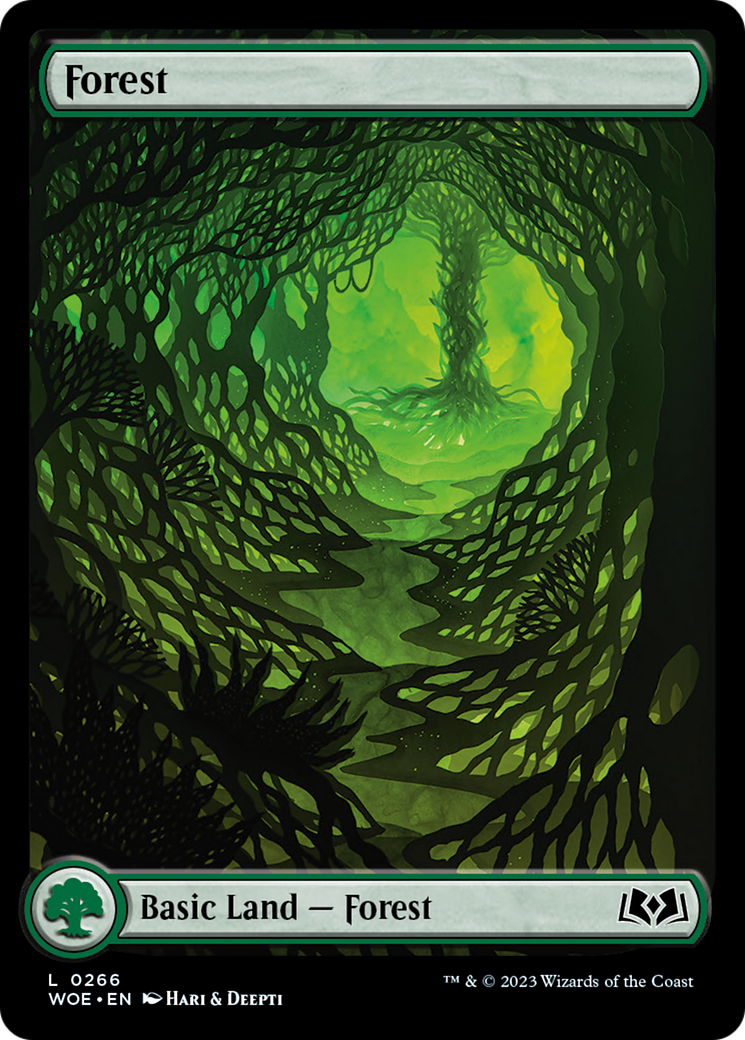 Forest (266) (Full-Art) [Wilds of Eldraine] | Dragon's Lair Comics and Fantasy Houston TX