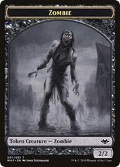 Zombie // Golem Double-Sided Token [Modern Horizons Tokens] | Dragon's Lair Comics and Fantasy Houston TX