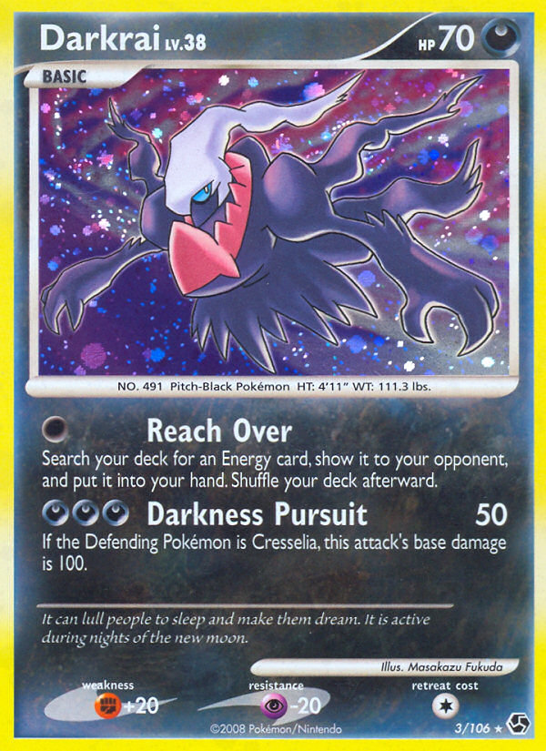 Darkrai (3/106) [Diamond & Pearl: Great Encounters] | Dragon's Lair Comics and Fantasy Houston TX