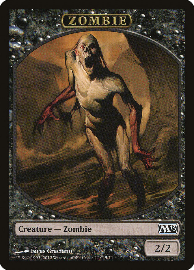 Zombie Token [Magic 2013 Tokens] | Dragon's Lair Comics and Fantasy Houston TX