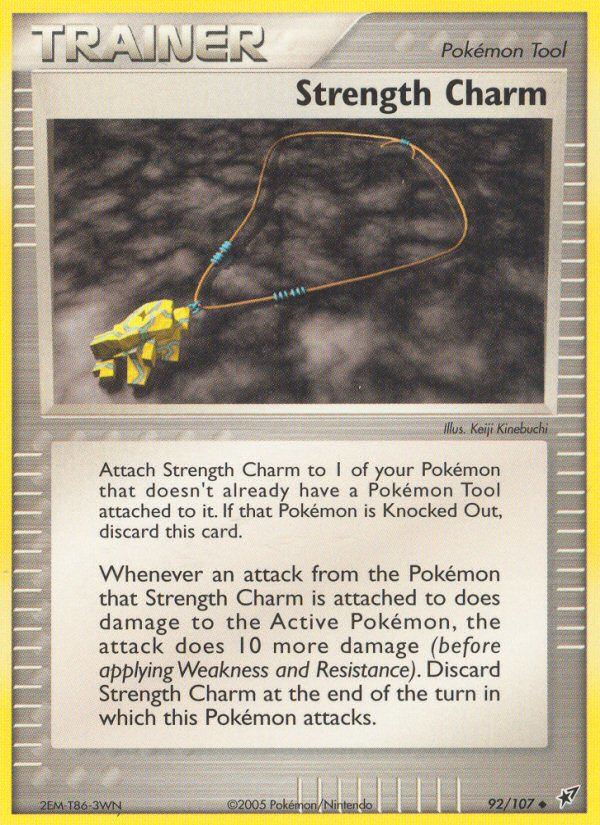 Strength Charm (92/107) [EX: Deoxys] | Dragon's Lair Comics and Fantasy Houston TX