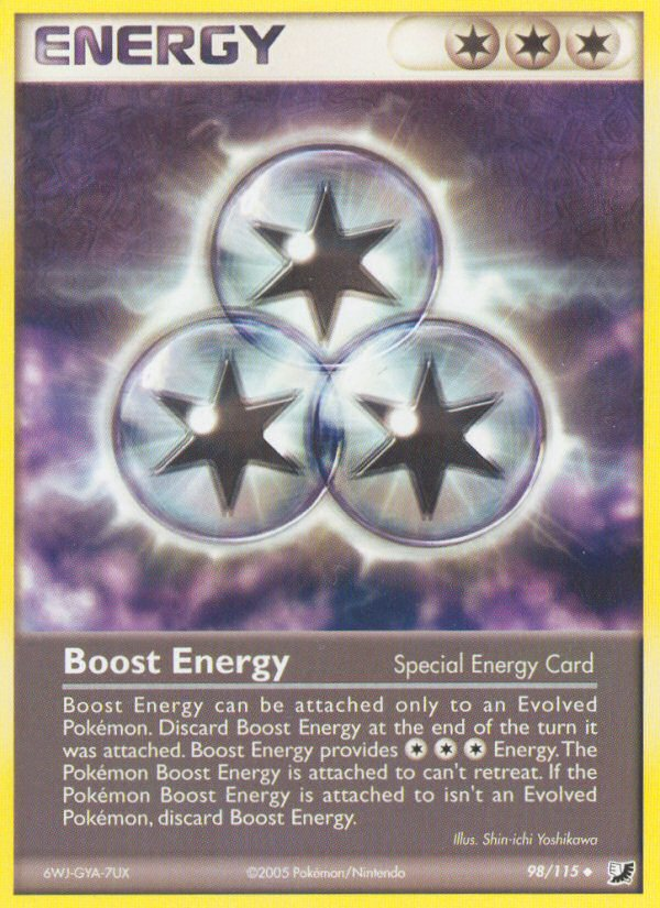 Boost Energy (98/115) [EX: Unseen Forces] | Dragon's Lair Comics and Fantasy Houston TX