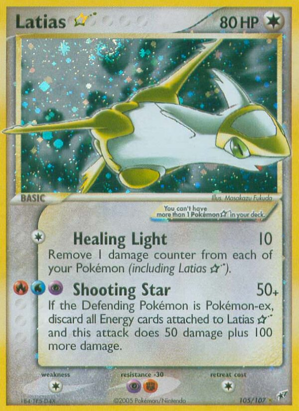 Latias Star (105/107) [EX: Deoxys] | Dragon's Lair Comics and Fantasy Houston TX