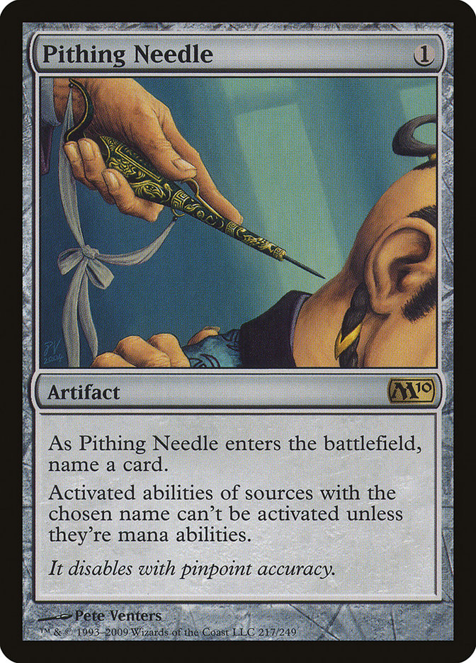 Pithing Needle [Magic 2010] | Dragon's Lair Comics and Fantasy Houston TX