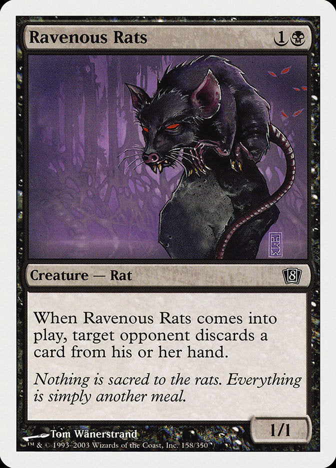 Ravenous Rats [Eighth Edition] | Dragon's Lair Comics and Fantasy Houston TX