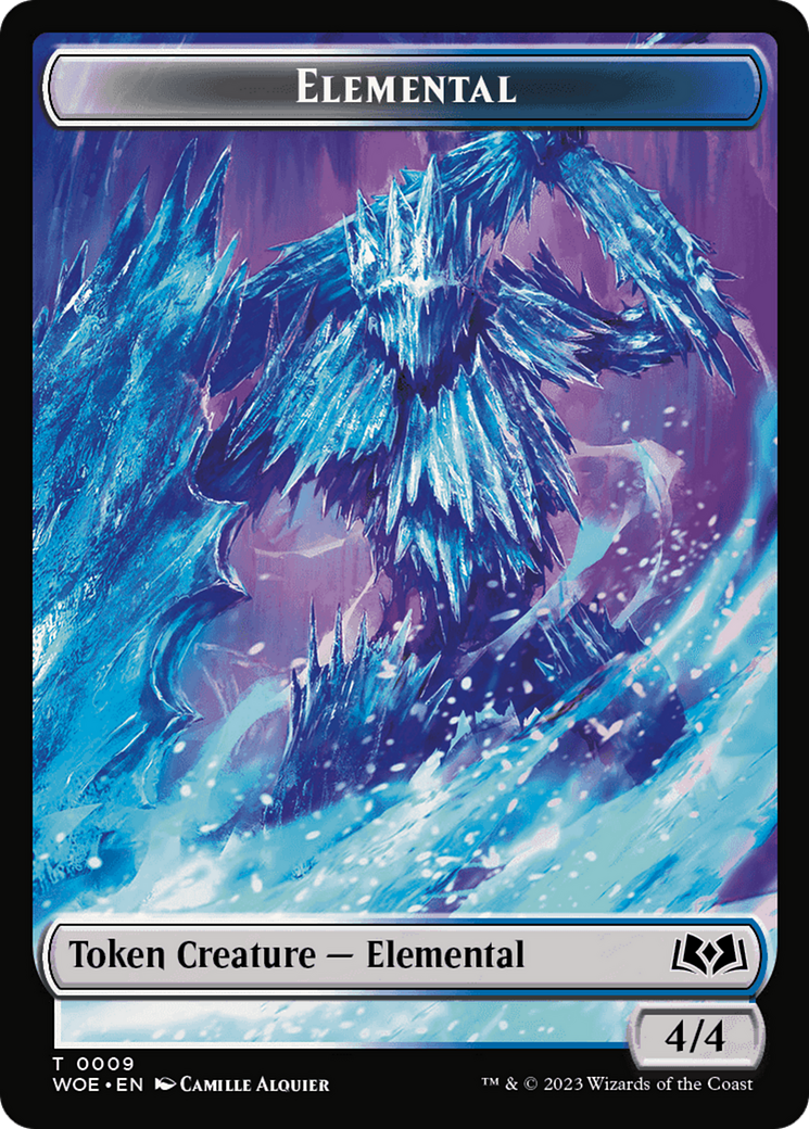 Elemental Token [Wilds of Eldraine Tokens] | Dragon's Lair Comics and Fantasy Houston TX