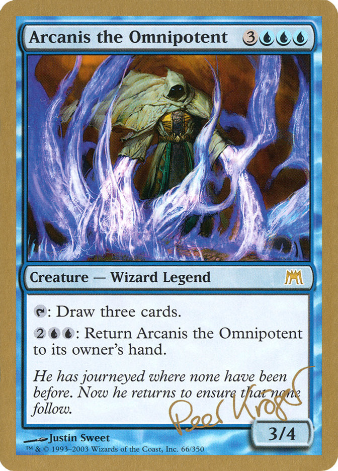 Arcanis the Omnipotent (Peer Kroger) [World Championship Decks 2003] | Dragon's Lair Comics and Fantasy Houston TX