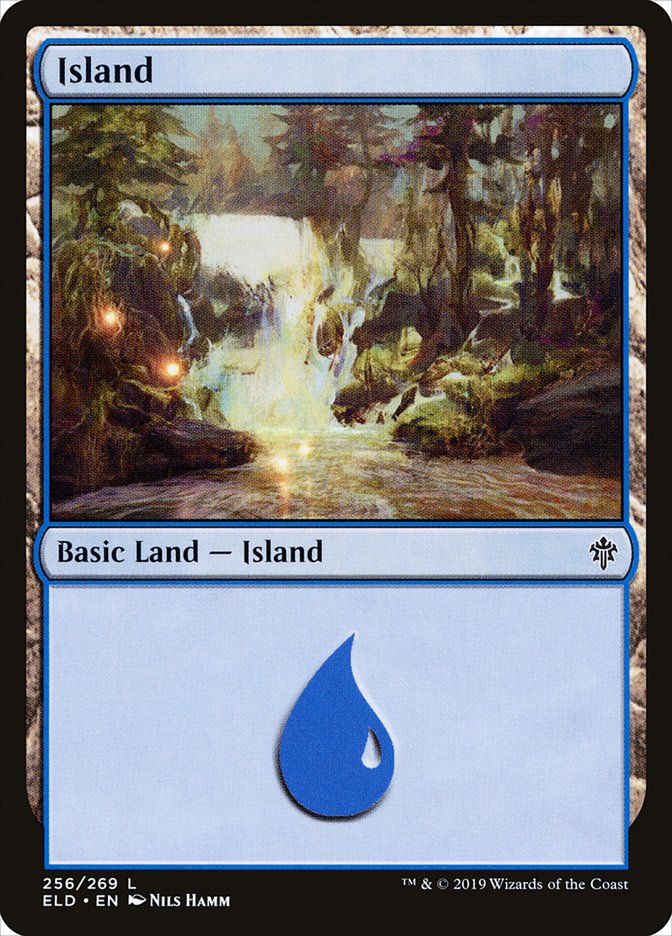 Island (256) [Throne of Eldraine] | Dragon's Lair Comics and Fantasy Houston TX